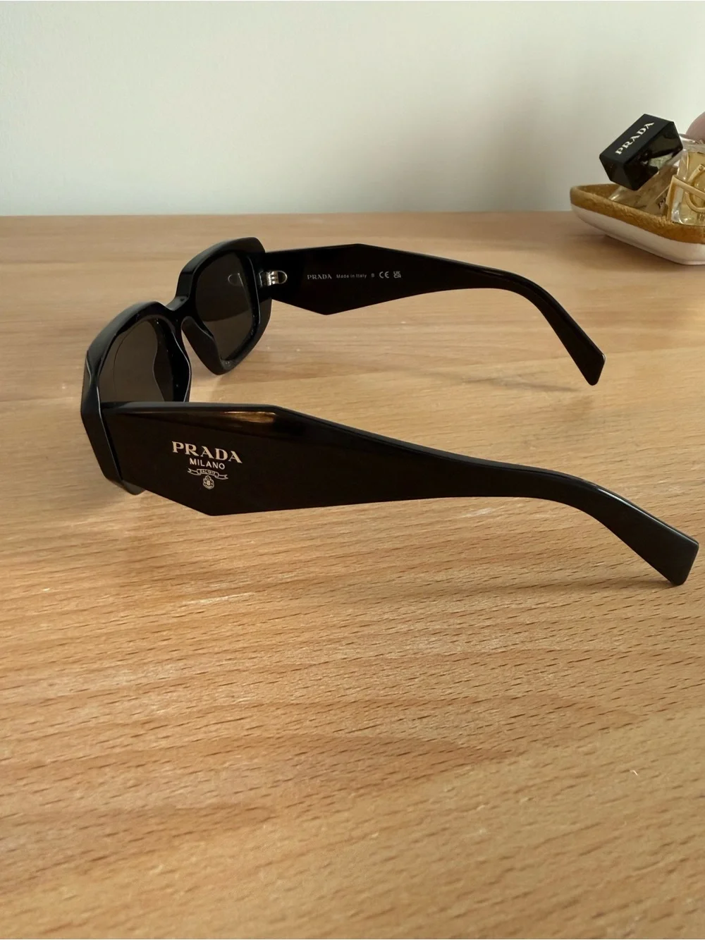 Prada PR 17WS Black sunglasses